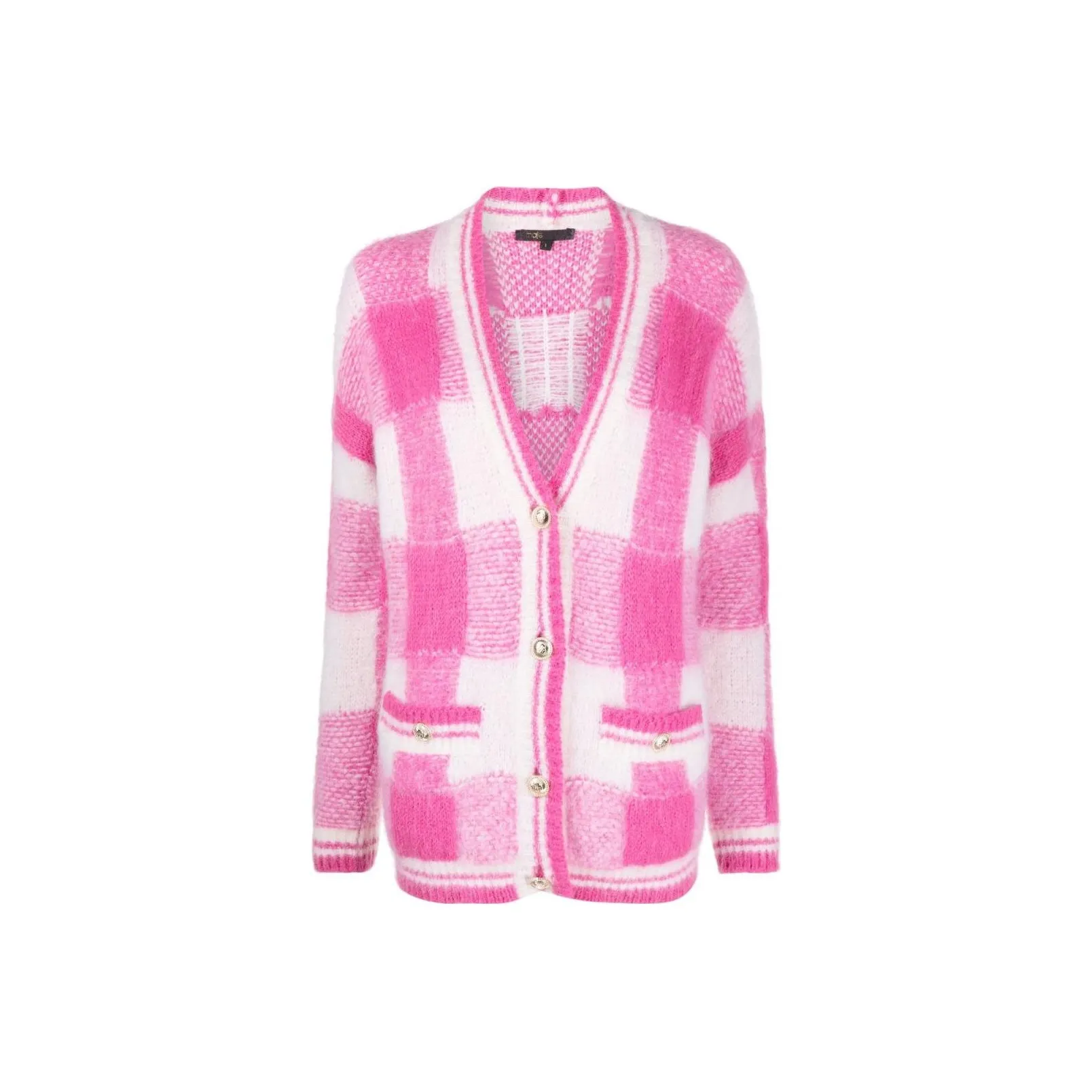 Maje FW22 Трикотаж Женский Розовый