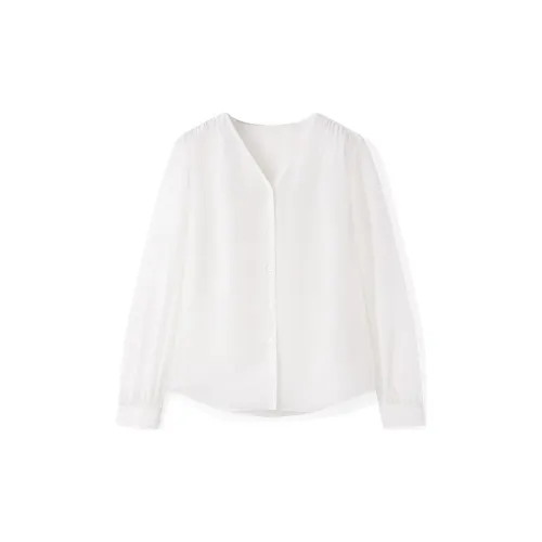 TKY SHOP Элегантные белые женские рубашки
