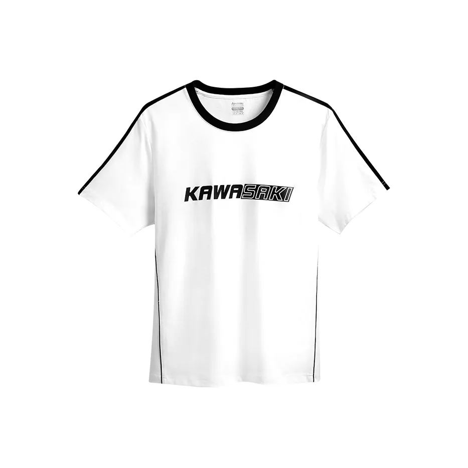 Kawasaki Vintage Collection Бадминтон Джерси Унисекс Белый