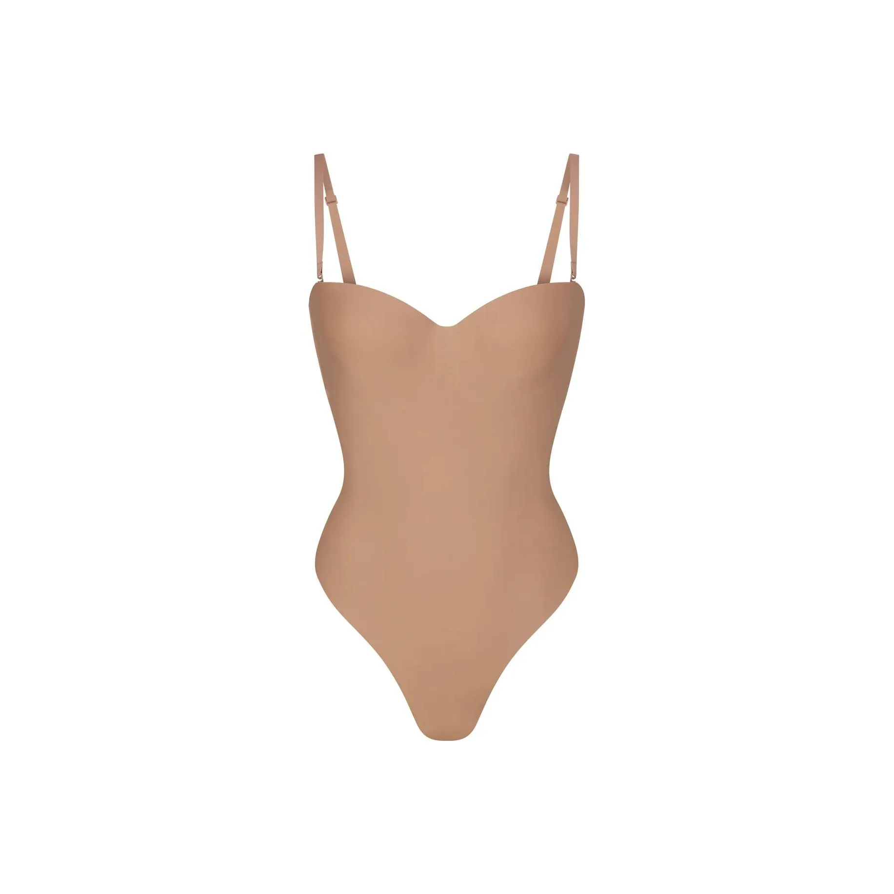 SKIMS BODY UNDERWIRE THONG BODYSUIT Jumpsuit Women's SIENNA/Ochre
