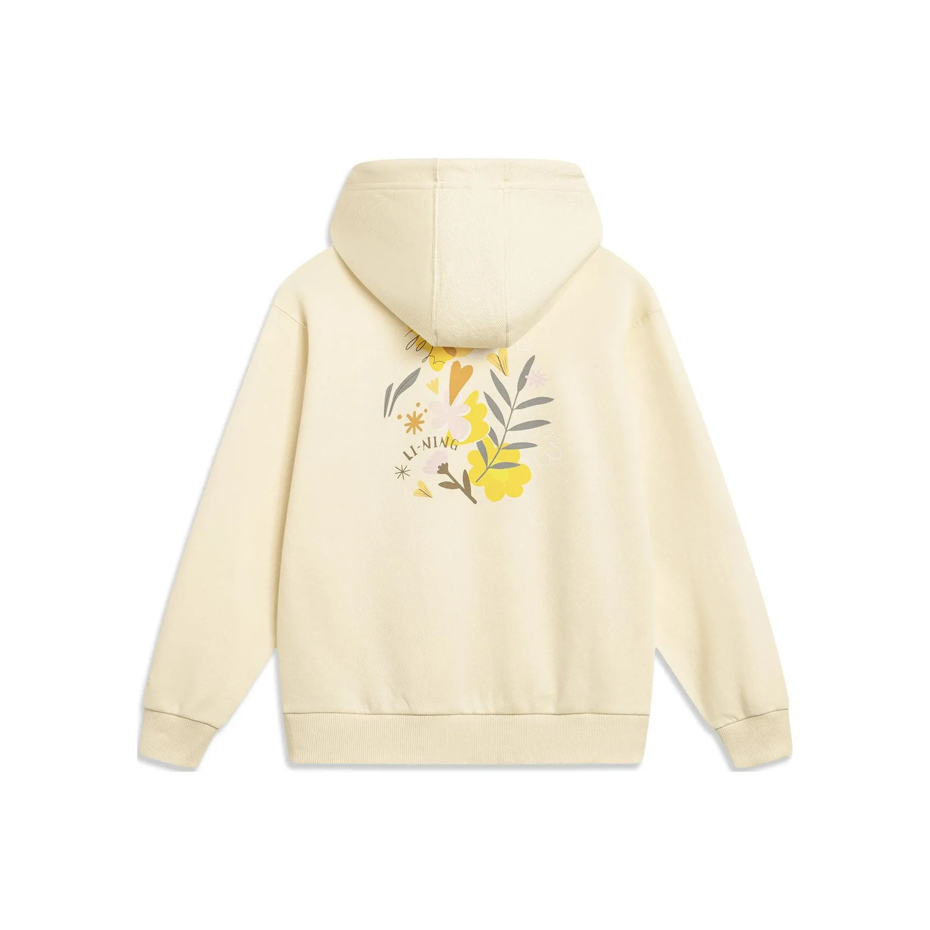 LINING Sports Life Collection Sweatshirts Women's Custard Cake Yellow