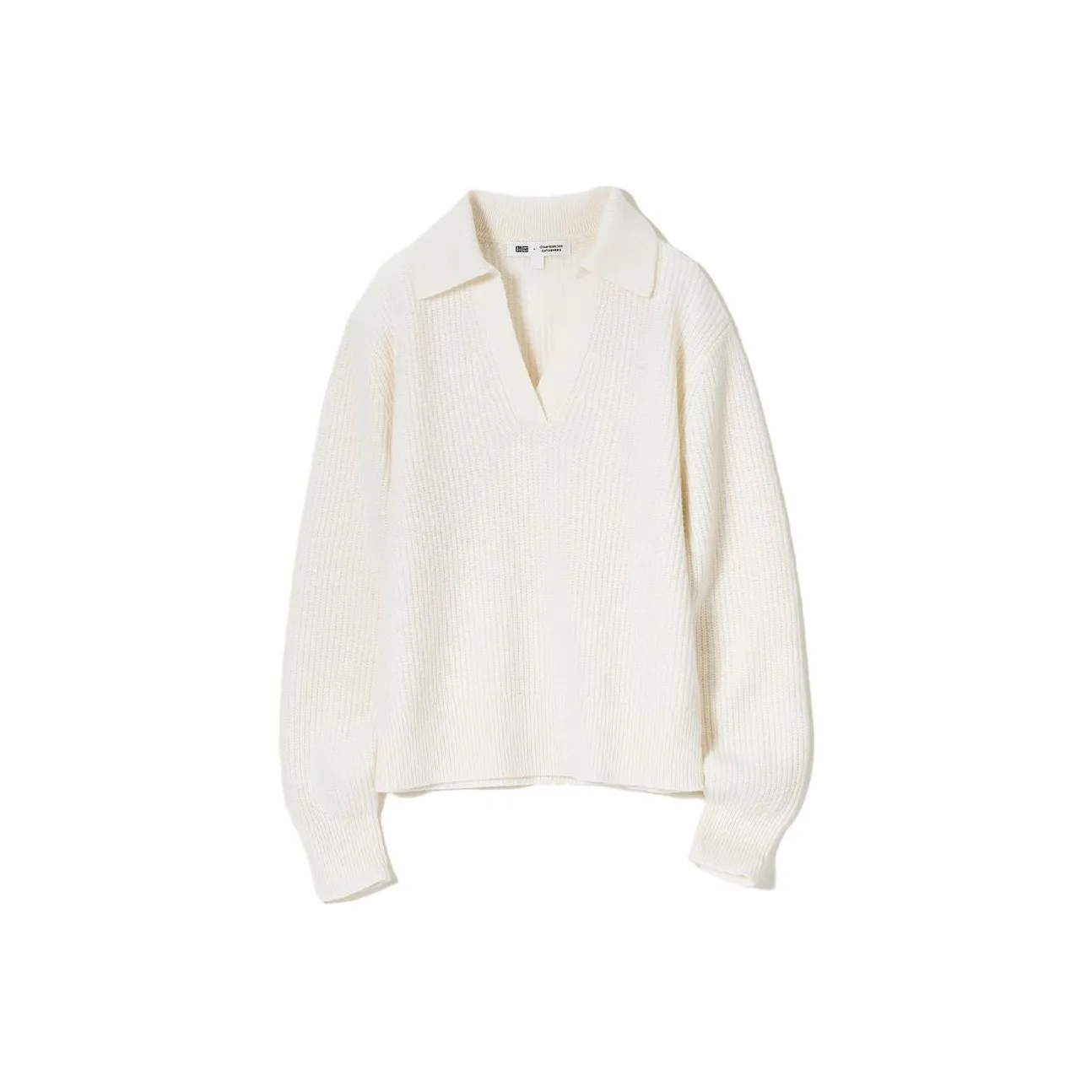 UNIQLO X CDC Co brand FW23 Polo Shirt Women's Ivory
