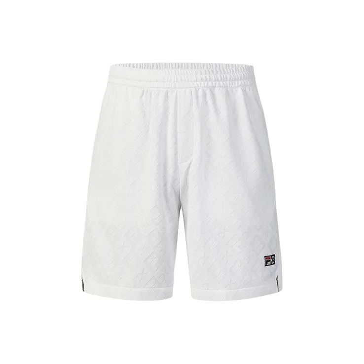 FILA Повседневные шорты Мужские Нефритовый белый