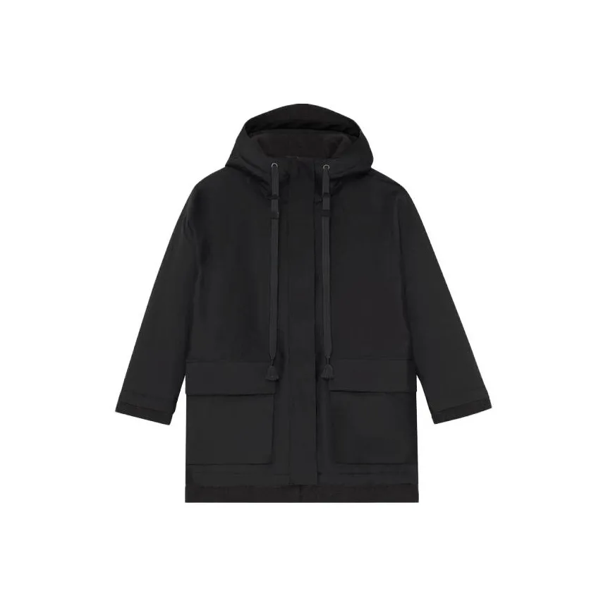 THEORY pattern jackets Women's Black
