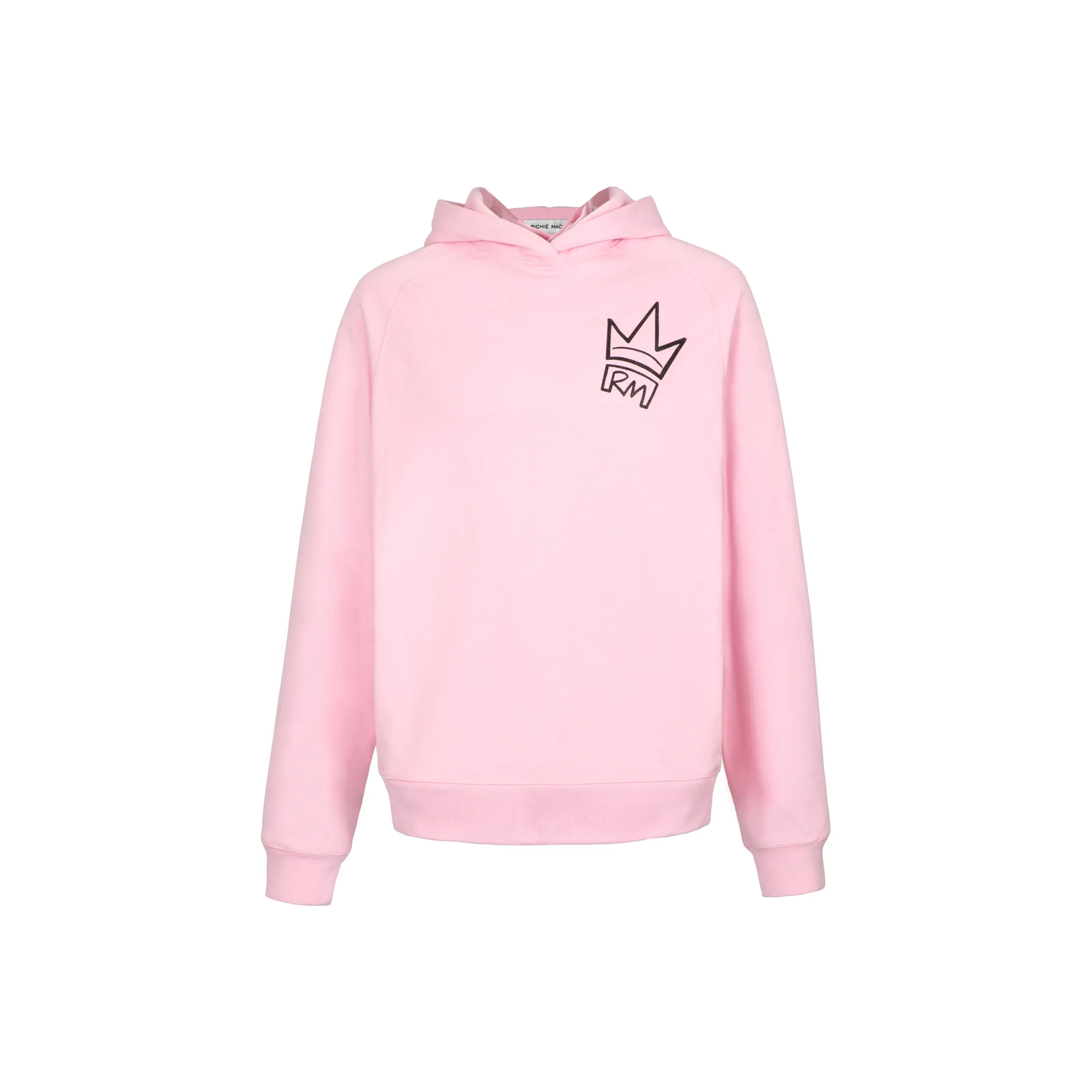 Richie Macie Hooded Sweatshirt Unisex Pink