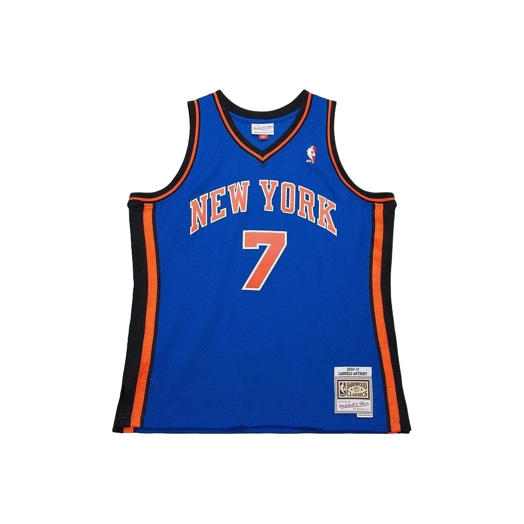 MITCHELL NESS X NBA New York Knicks SWINGMAN Fan Edition SS25 Баскетбольная Джерси Мужская Синяя