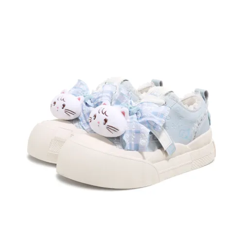 TTKJ Кроссовки для скейтбординга Low Топ Пузырьки Синий [& mikko Shoe flower] Женские