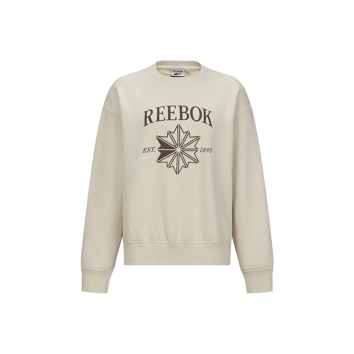 Reebok совместный свитшот женский абрикосовый