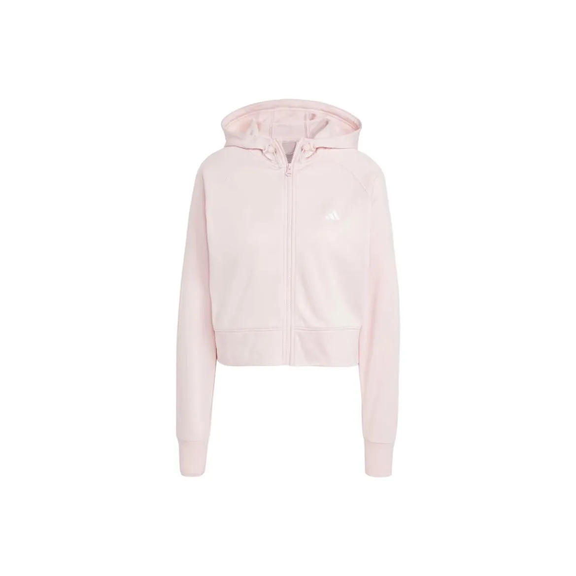 Adidas Free Shipping With AdiClub Aeroready Game And Go Full Zip Hooded Fleece Jacket