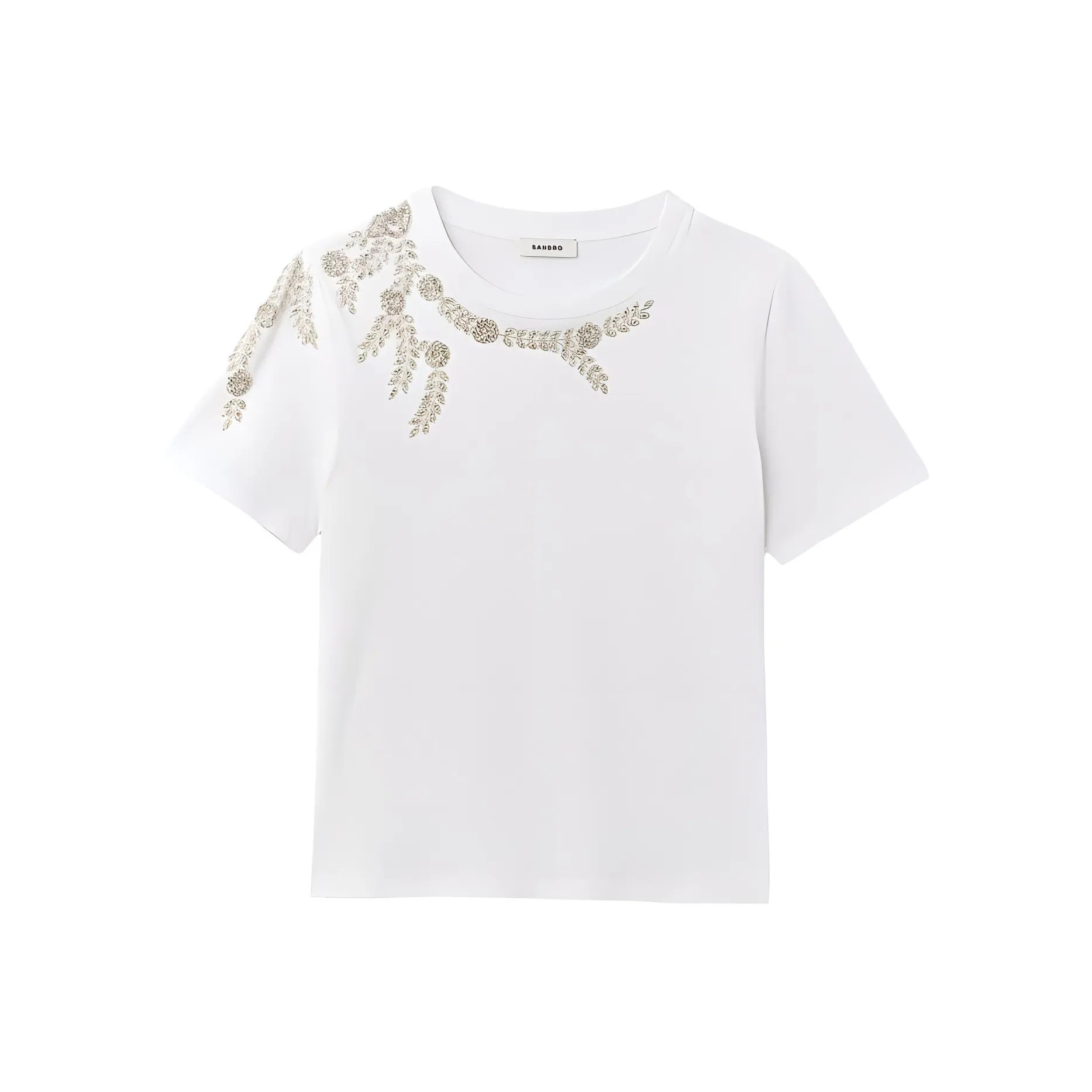 SANDRO Белые Женские Рубашки T