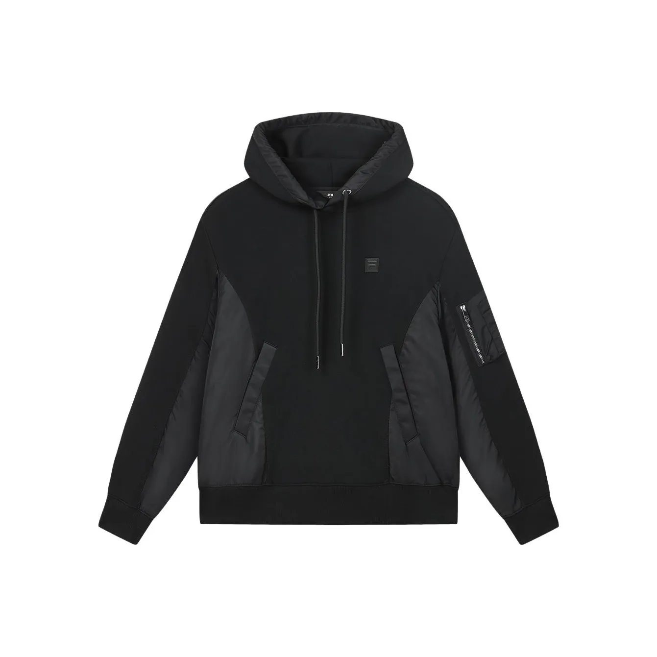 FILA MILANO Итальянская роскошная спортивная коллекция Толстовка Женская Глубокий черный