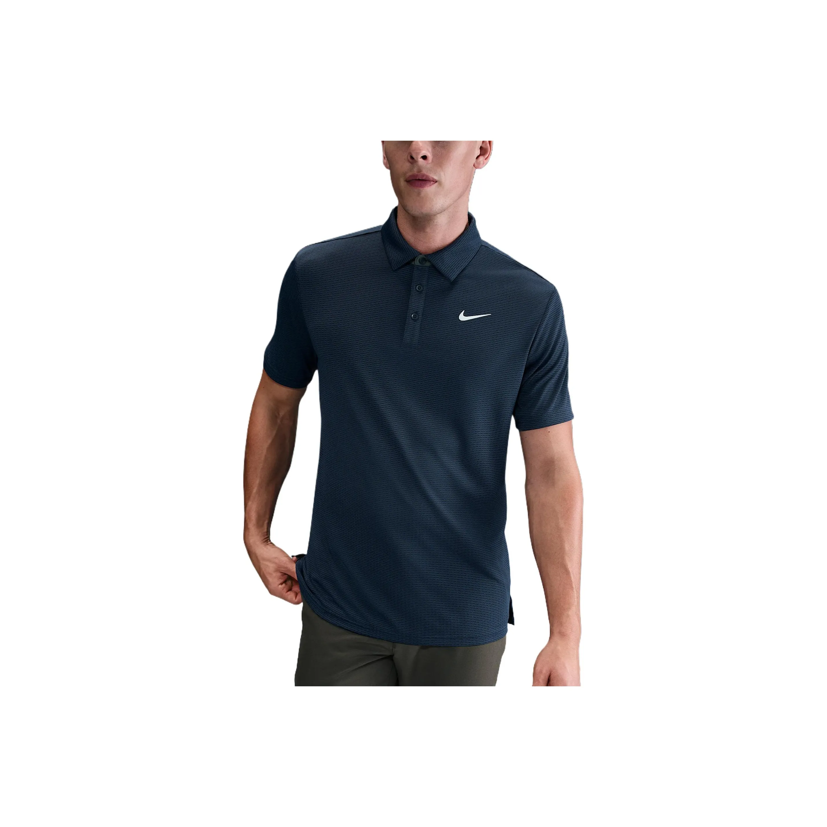 Nike Dri Fit Golf Одежда Мужская Морской Синий