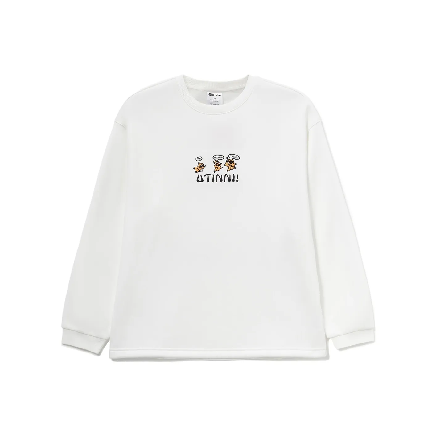 LiNing x XINGQIUDAZHAN LIANMINGKUAN Sweatshirt Women's Ivory