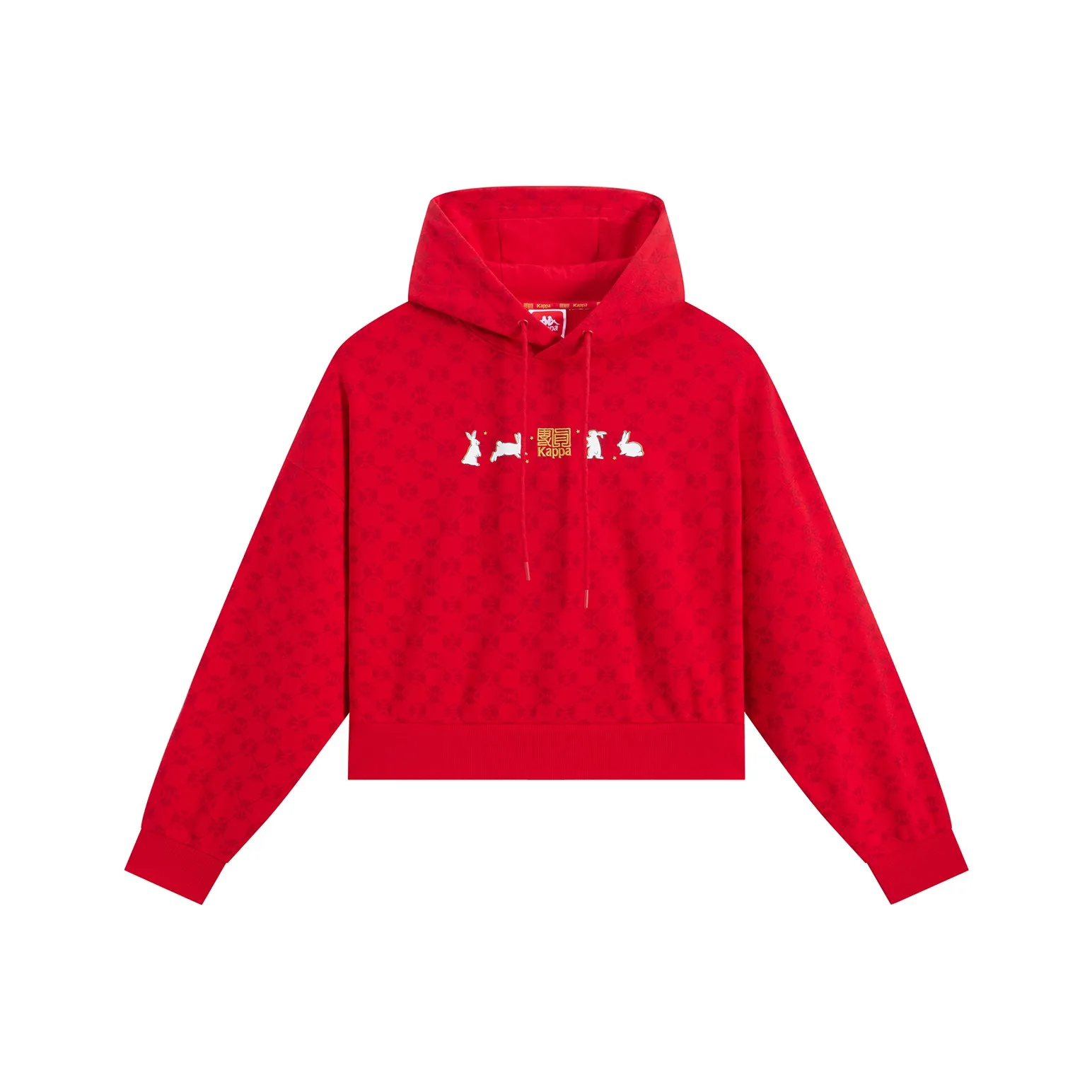 Kappa Sweatshirts Women's New Year Red All Over Print 5814P