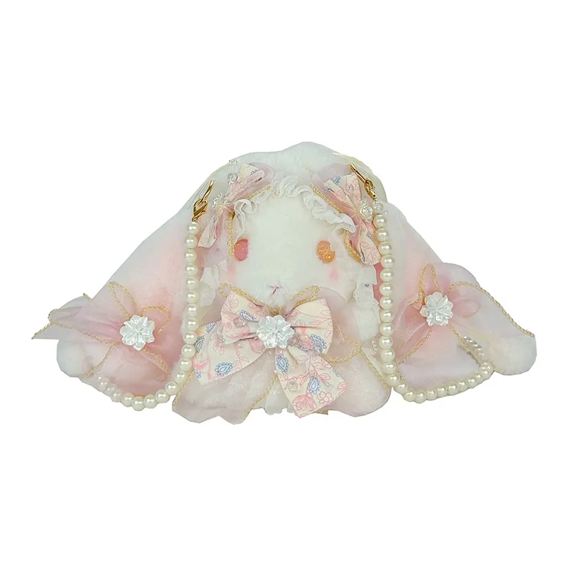 Bueno Шерсть Сумка через плечо Женская Розовая