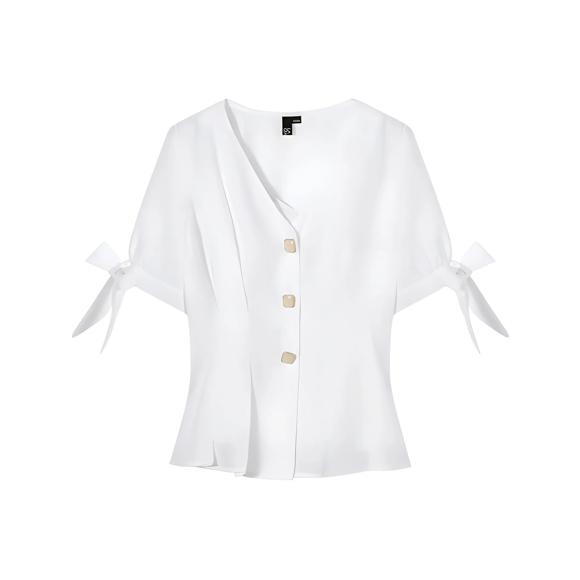 LA CRAWFISH Белые Женские Рубашки