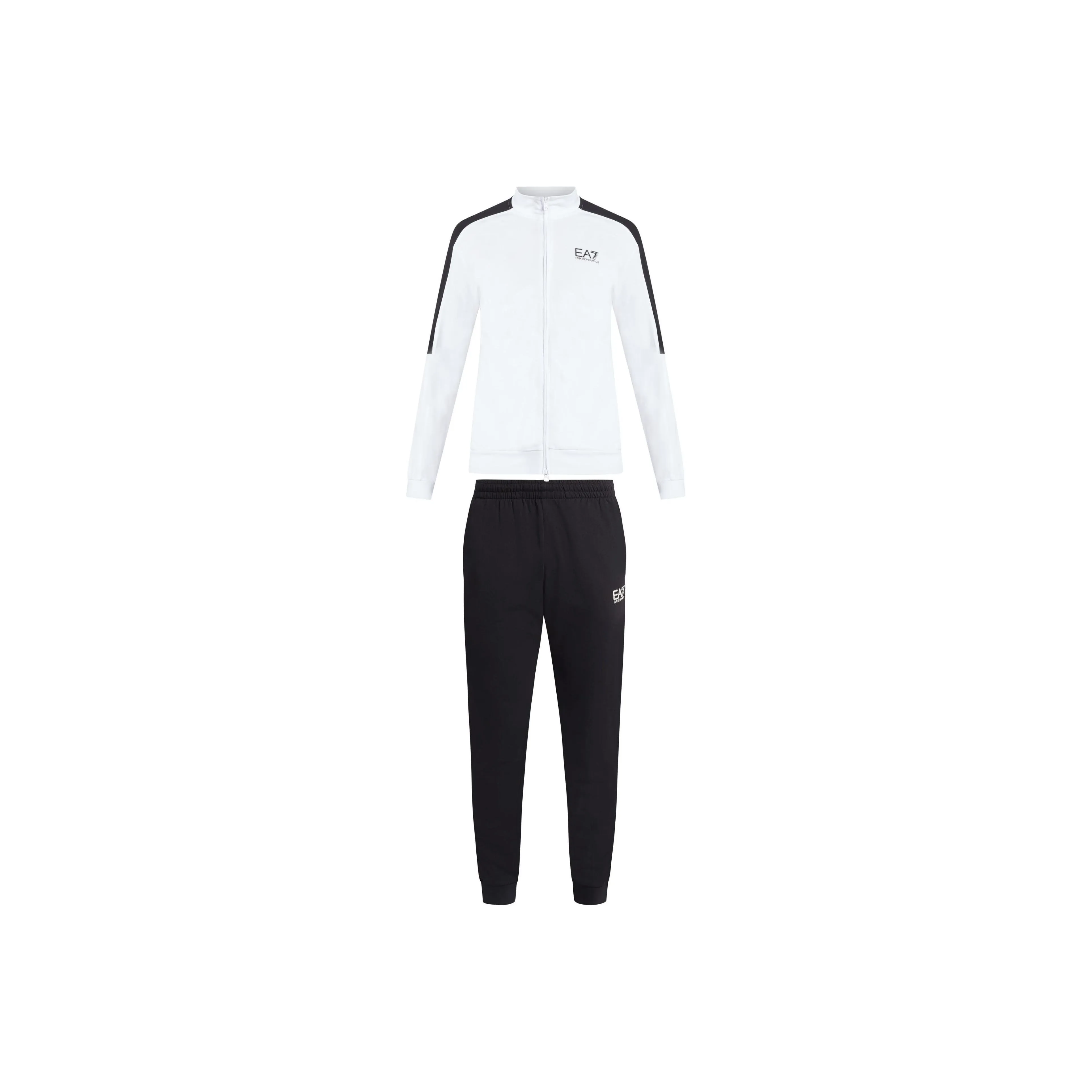EMPORIO ARMANI Logo-print Cotton Tracksuit