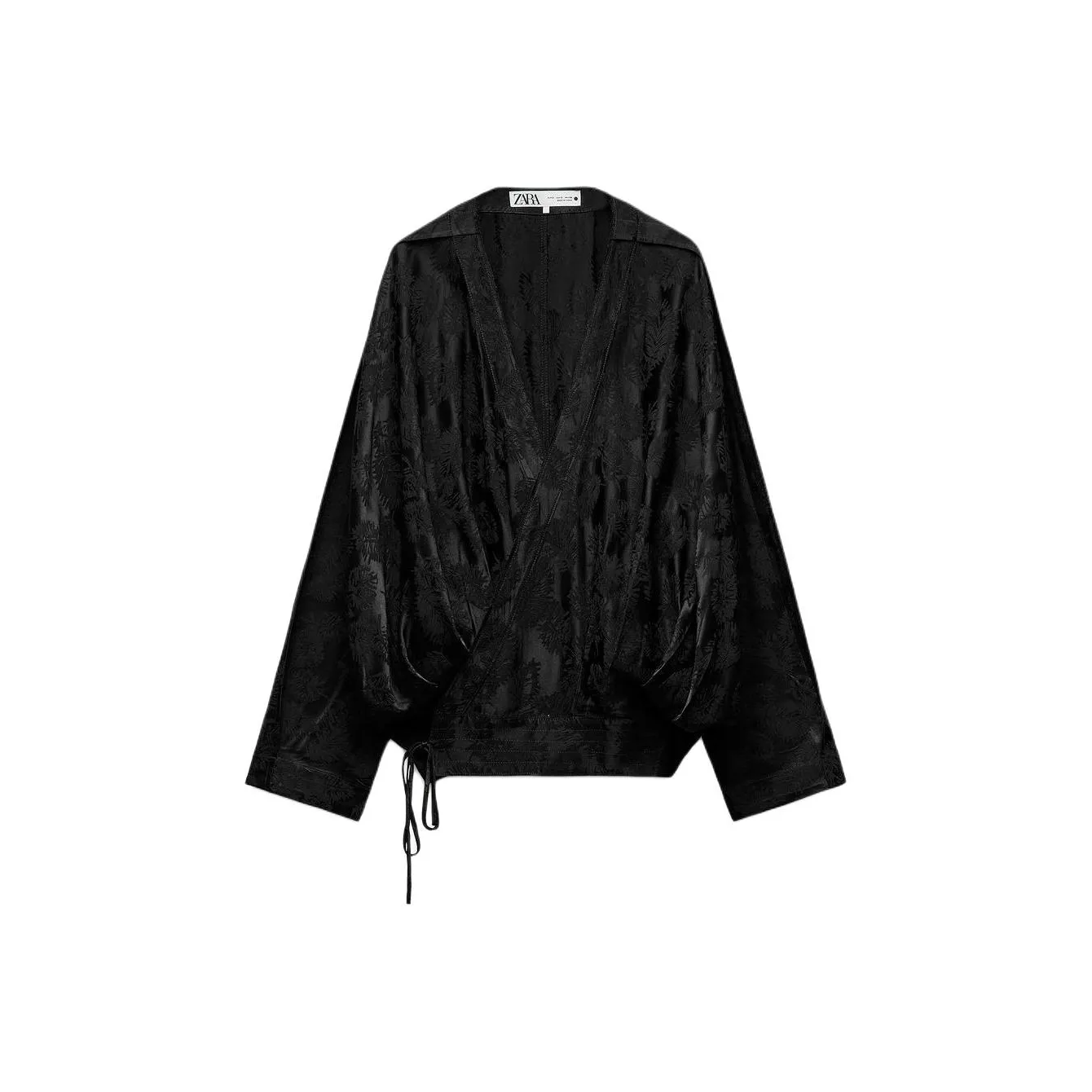 ZARA ZW Series Рубашка Женская Черная