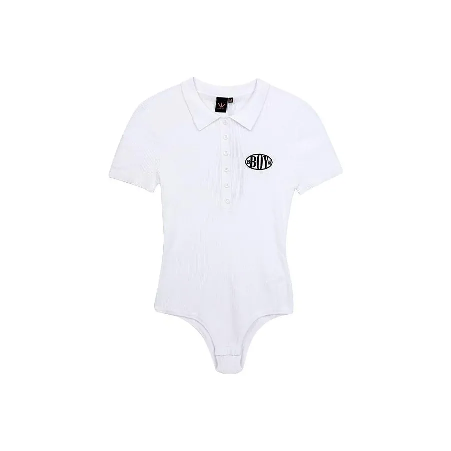 BOY BY BOY Белый Женское боди