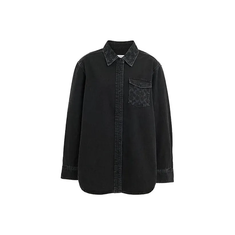 COACH Черные Женские Рубашки