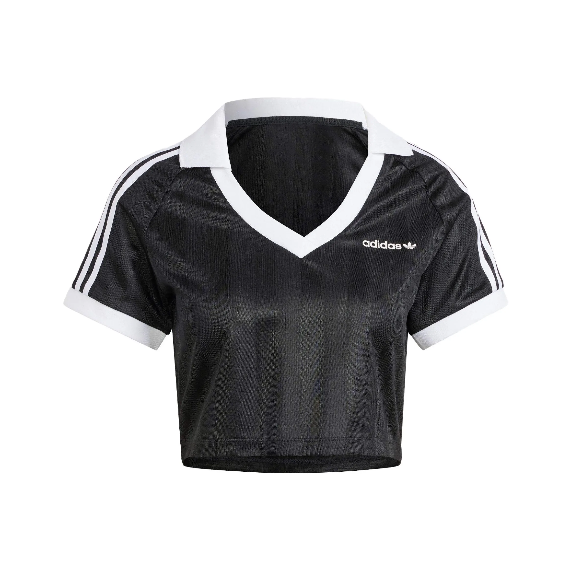 adidas originals Football Crop Top Black