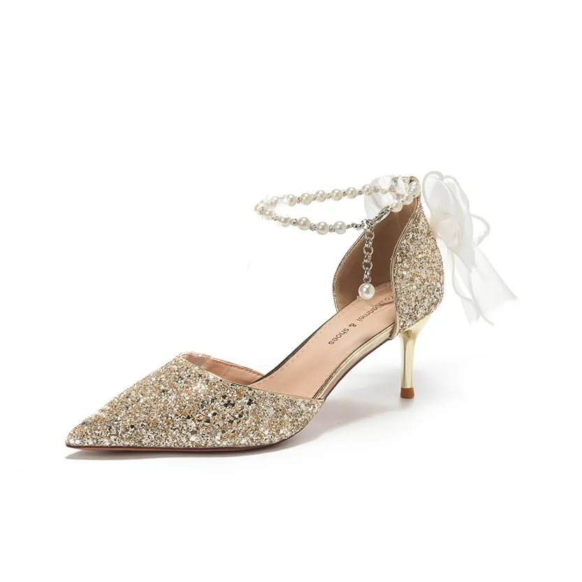 Zomila Низкий каблук Высокий каблук Женский Золотой