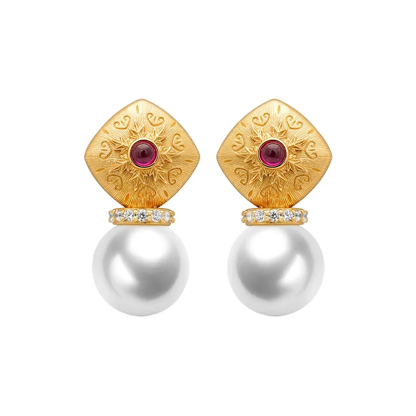FUNNXI S925 Silver Earrings Women's