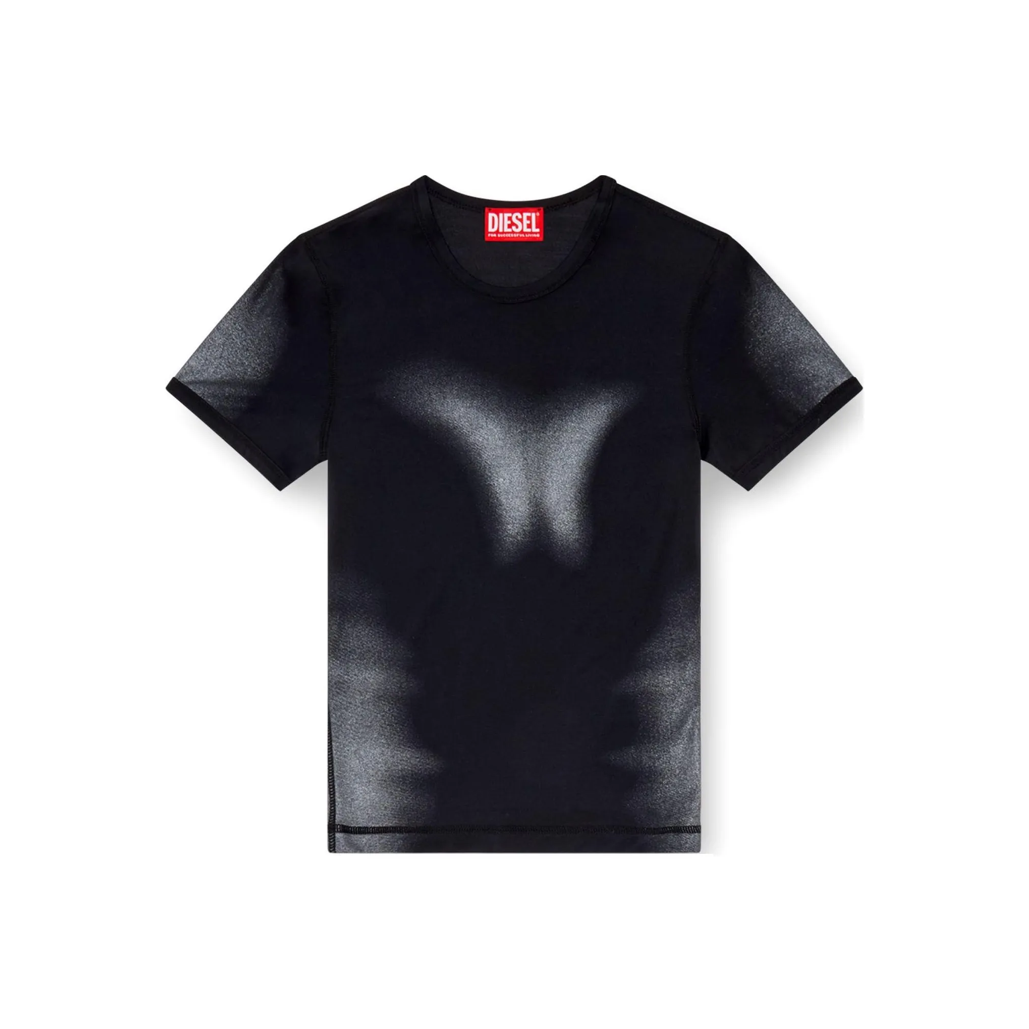 DIESEL Черные Женские Футболки