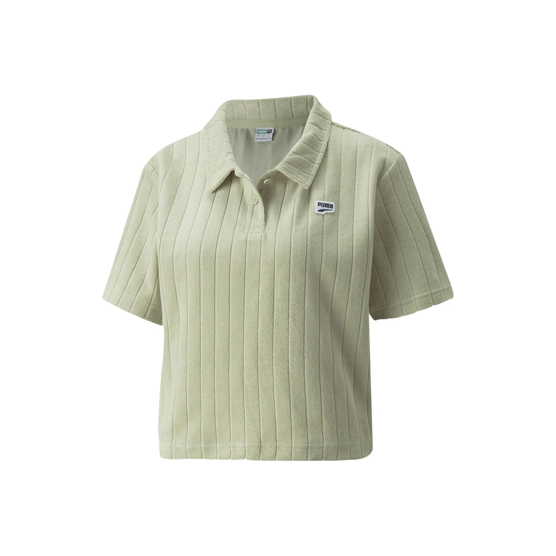 PUMA Downtown Поло Женское Зеленое