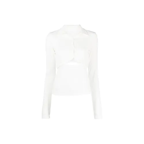 Helmut Lang Белый Женский Трикотаж