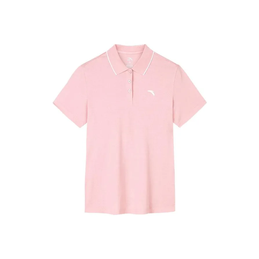 ANTA ZONGXUNXILIE Поло Женские Lilac Powder