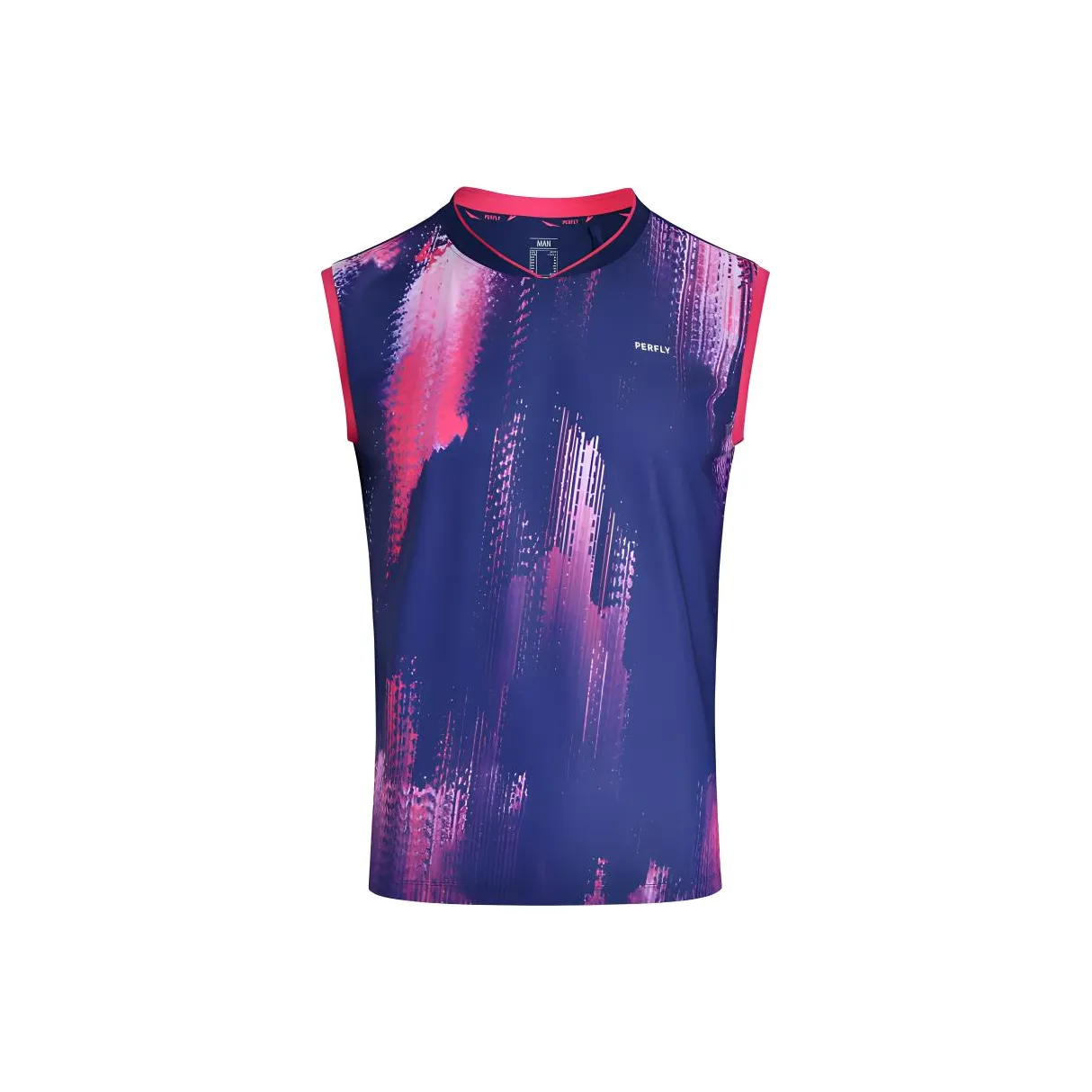 DECATHLON PERFLY Badminton Clothing Men's Starry Sky Purple