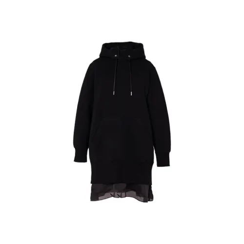 sacai Черный Женские Свитшоты