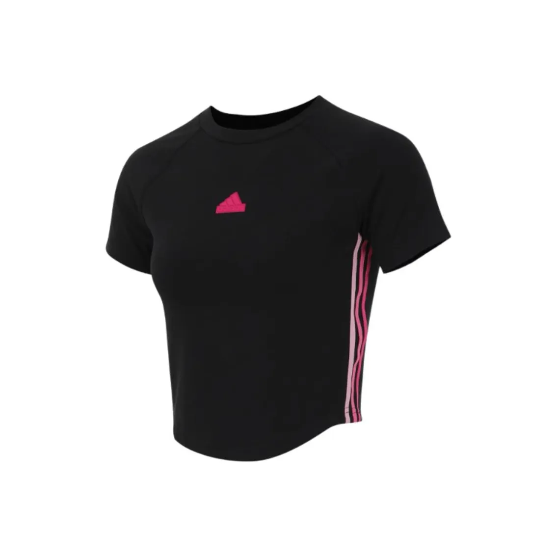 Adidas Dance Raglan Sleeve T Shirt Women's Black