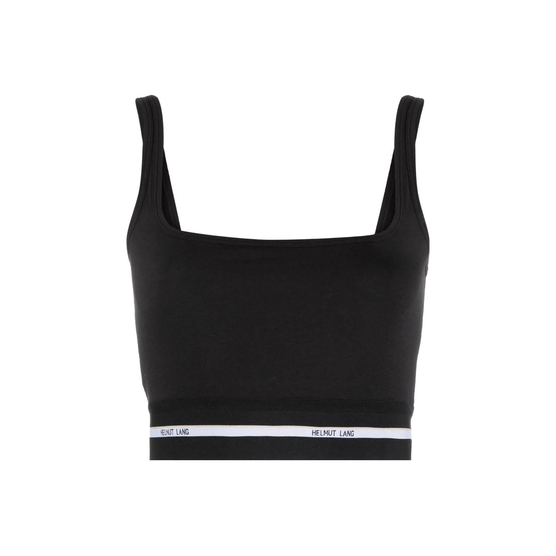 Helmut Lang Logo Band Cropped Top