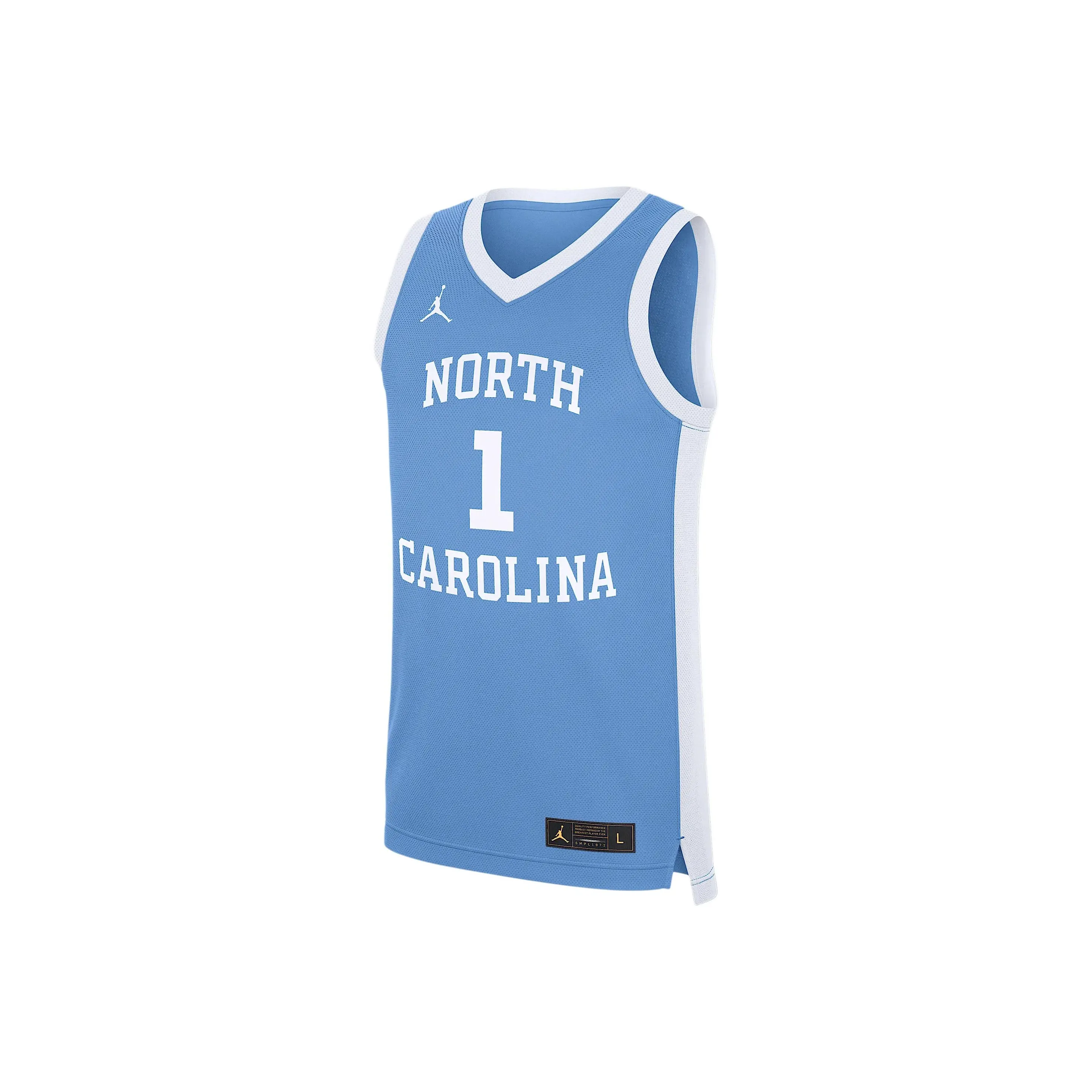 Jordan North Carolina Tar Heels Replica Men's Jordan Brand College Basketball Jersey
