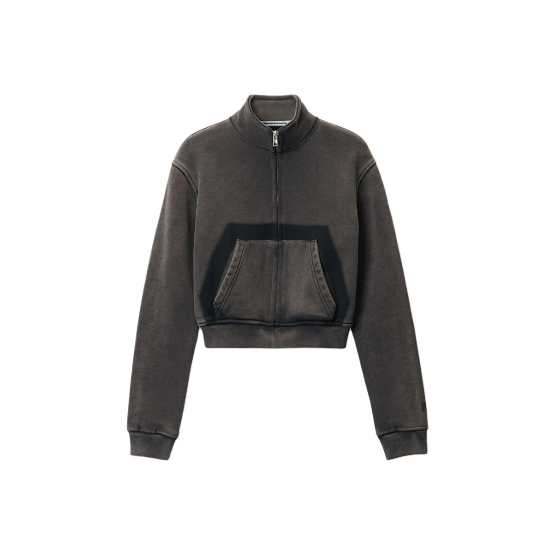 Alexander Wang FW24 Куртки и Пальто Женские Промытый Тень Эффект