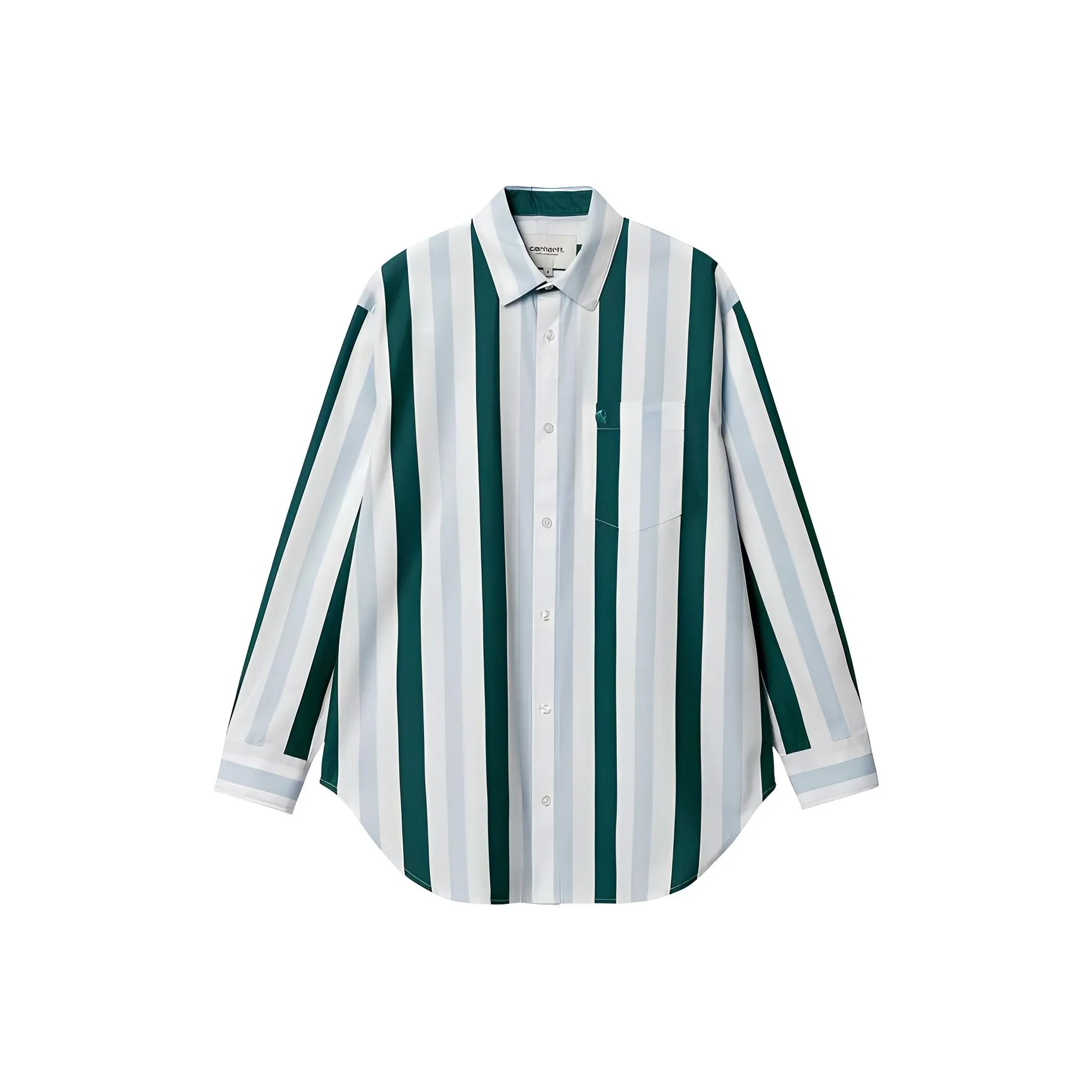 Carhartt WIP Elcano Long Sleeved Striped Shirt