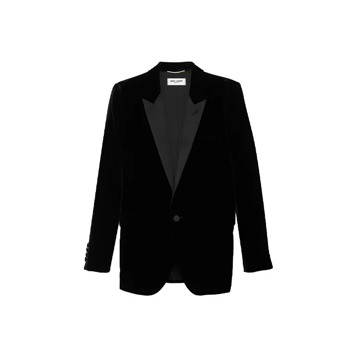 SAINT LAURENT Business Suit Coat Women's Black