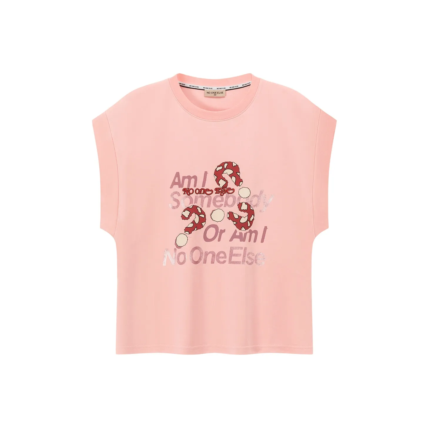 NO ONE ELSE T Shirts Women's Gray Pink