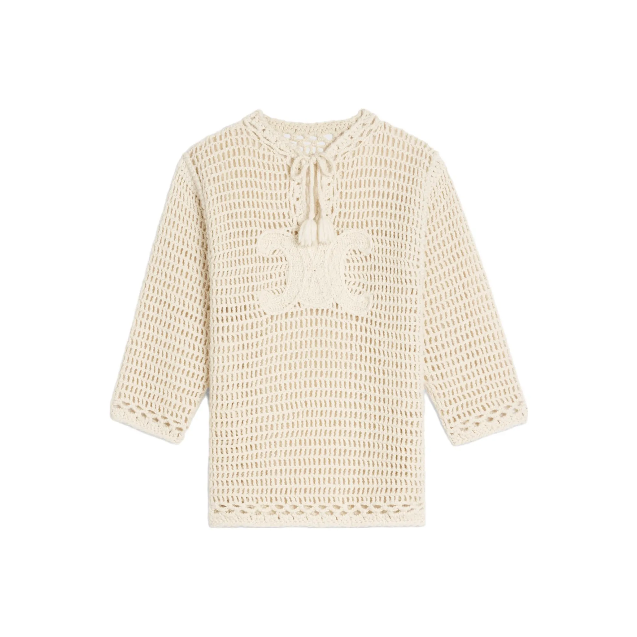 CELINE Baja Tunic Long-Sleeved Jumper