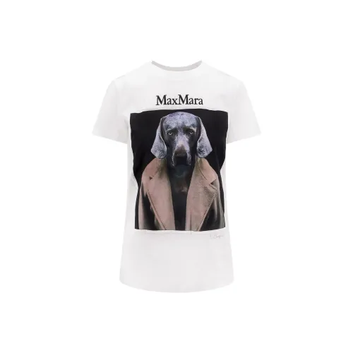 MaxMara Белые Женские Футболки