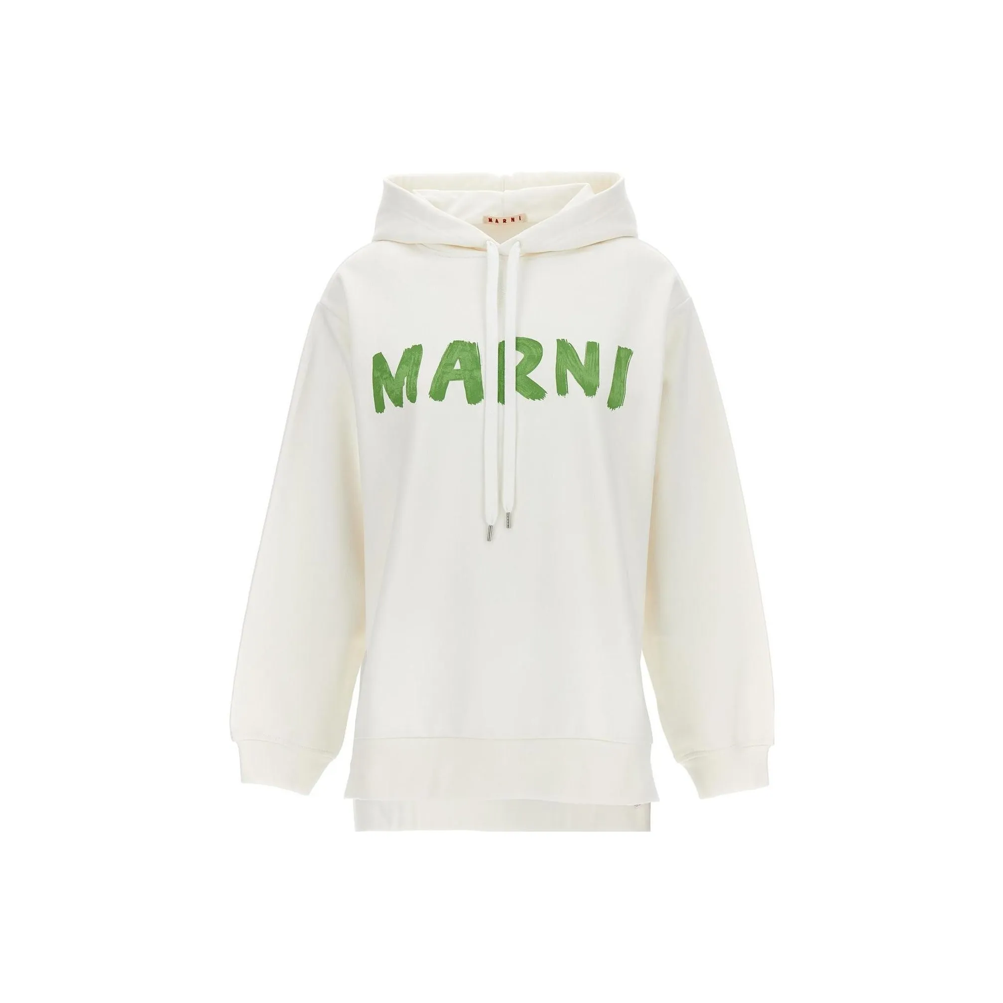 MARNI Logo Printed Drawstring Hoodie