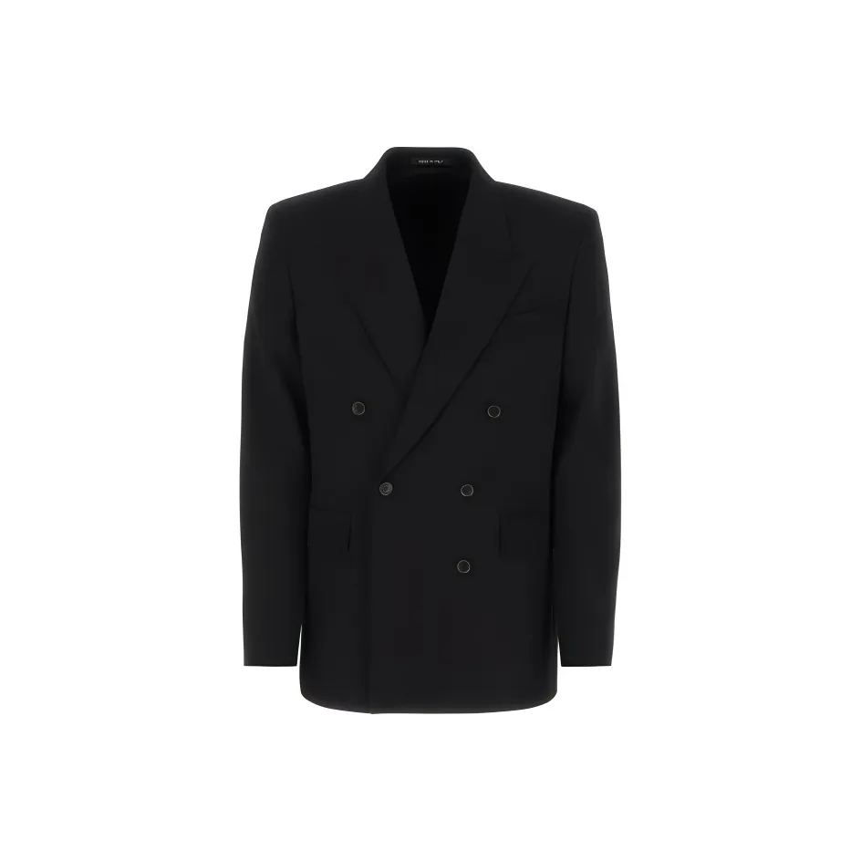 Balenciaga Buttoned Tailored Blazer