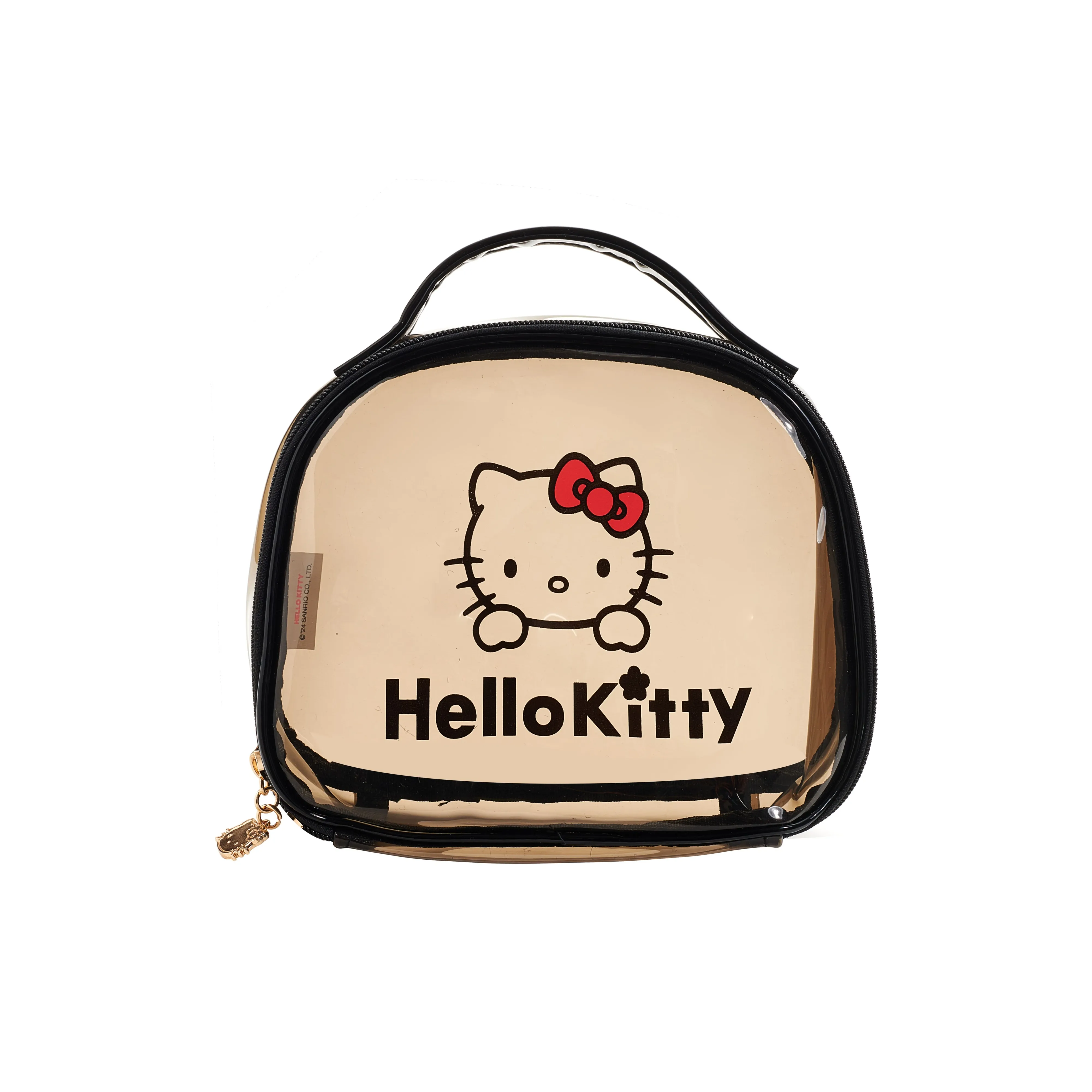 Sanrio Hello Kitty ПВХ косметичка женская черная