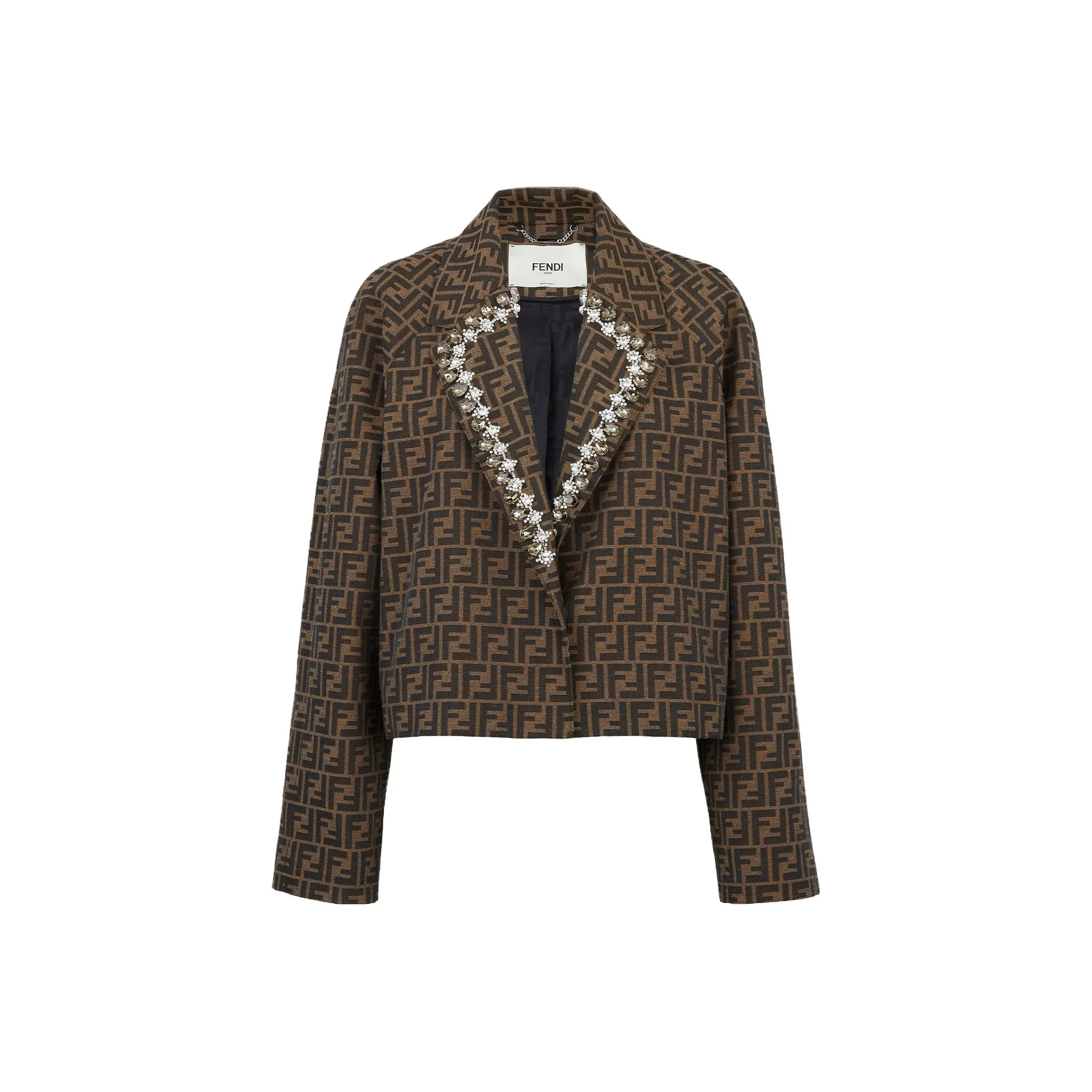 FENDI Jackets Coats Women's Brown