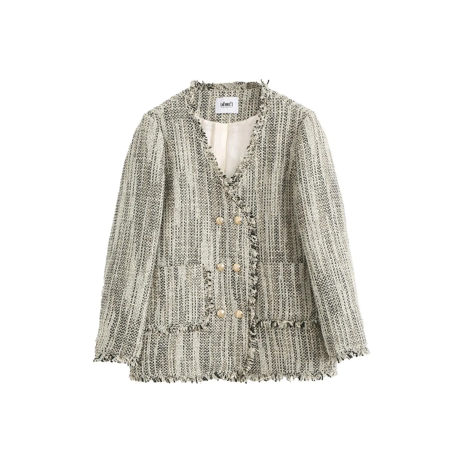 【Dme】 Куртки Пальто Женские Linen