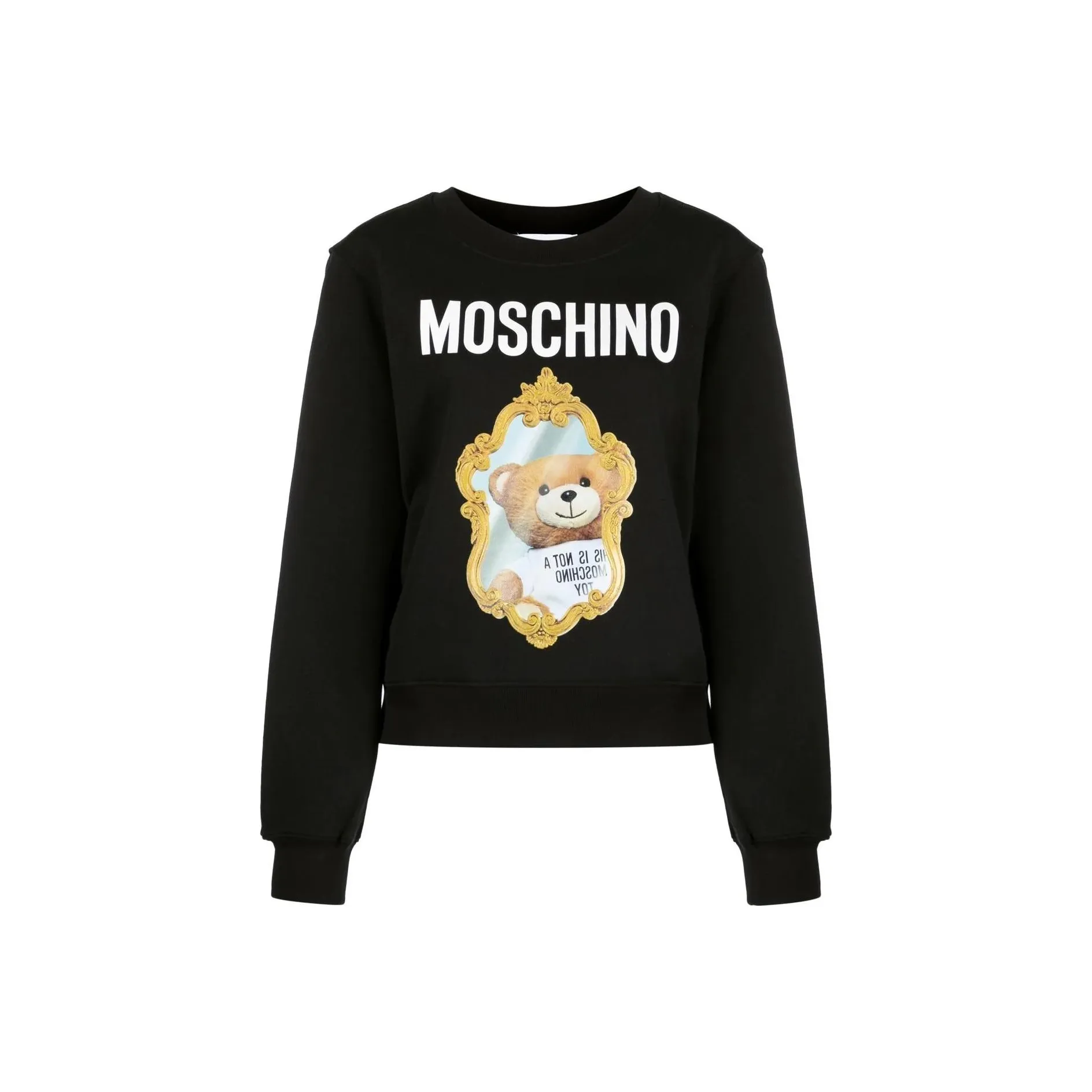 MOSCHINO Толстовка Женская Черная