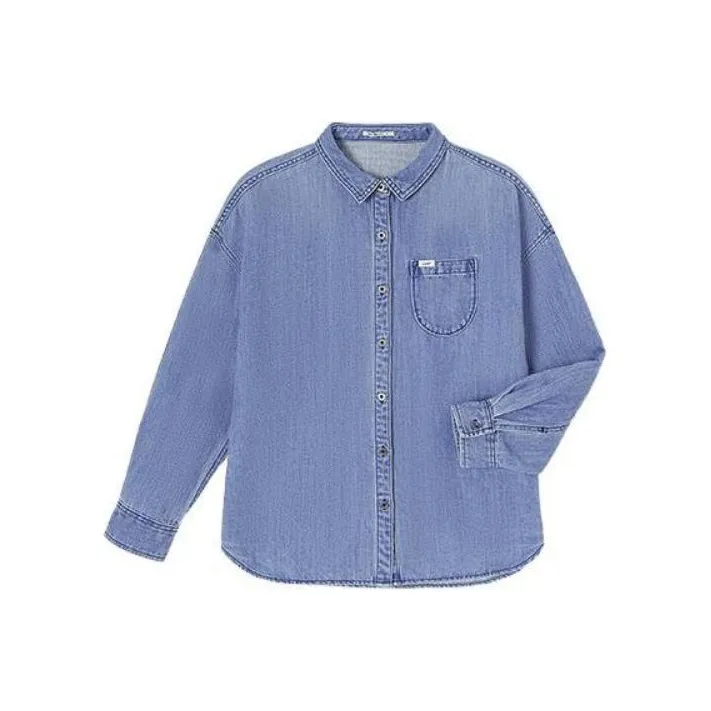 Lee Shirts Women's Light Blue