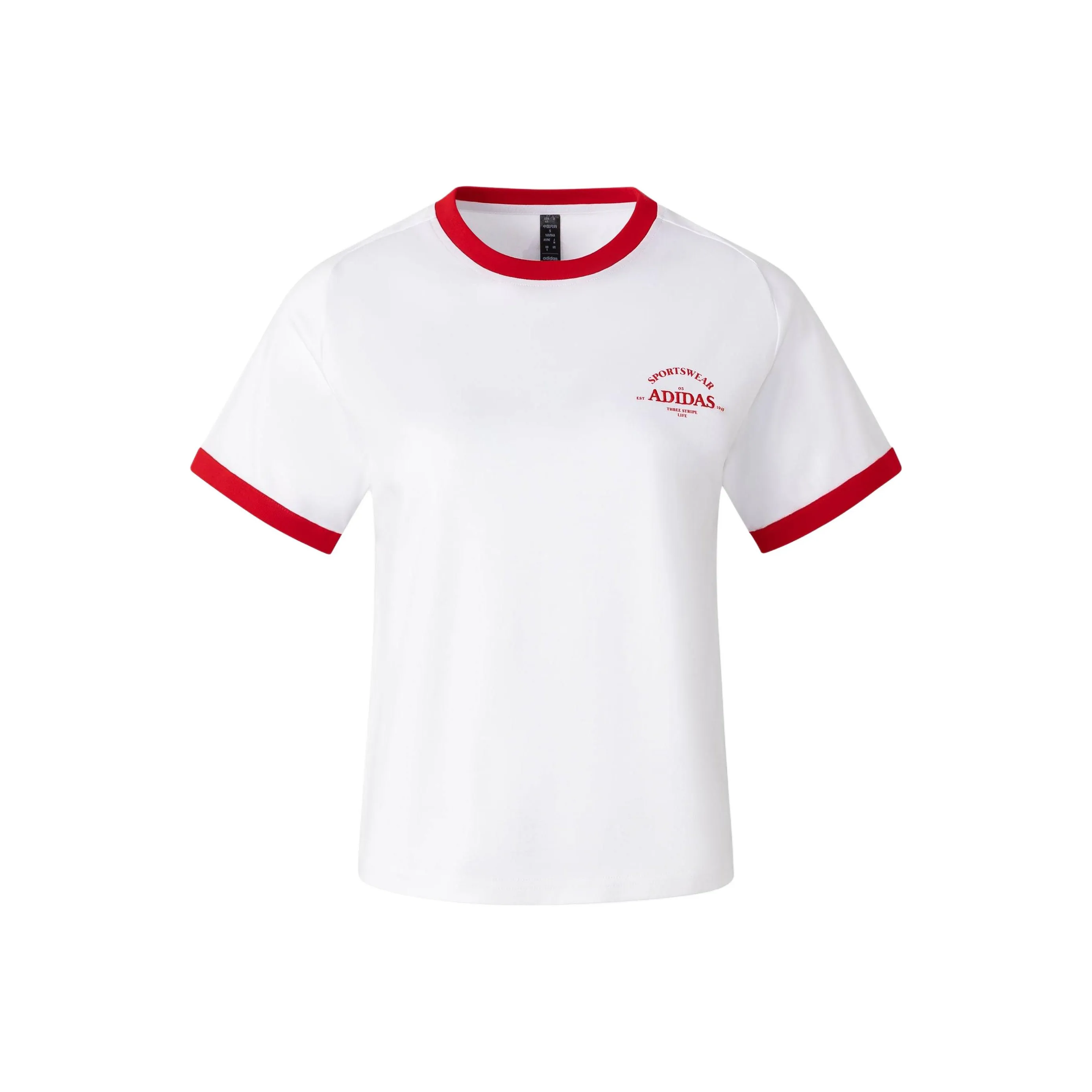 Adidas Белые Женские Футболки